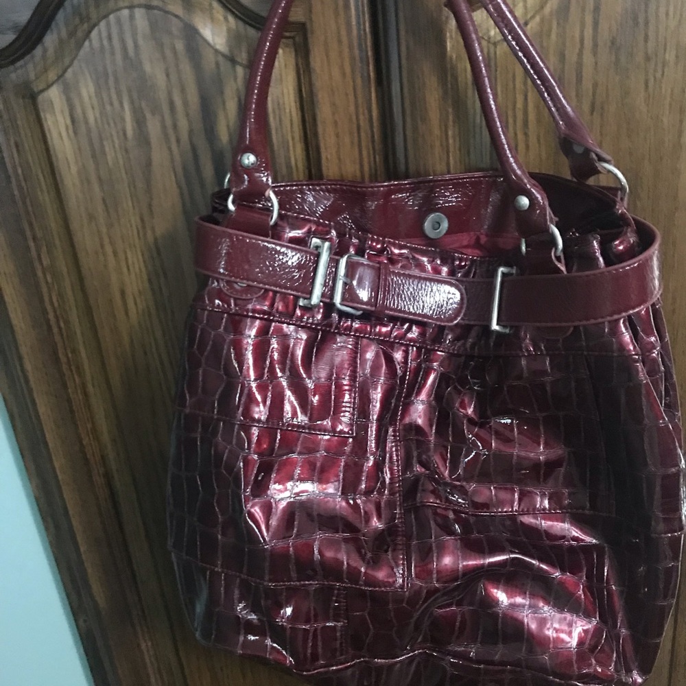 Gorgeous ruby red purse